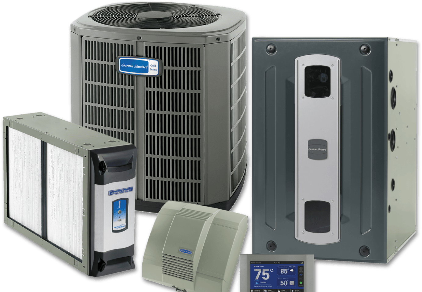 American Standard HVAC units.