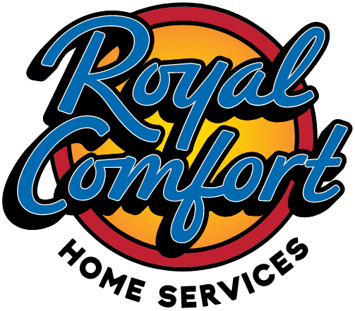 Logo for Royal Comfort Home Services in Sheridan, CO.
