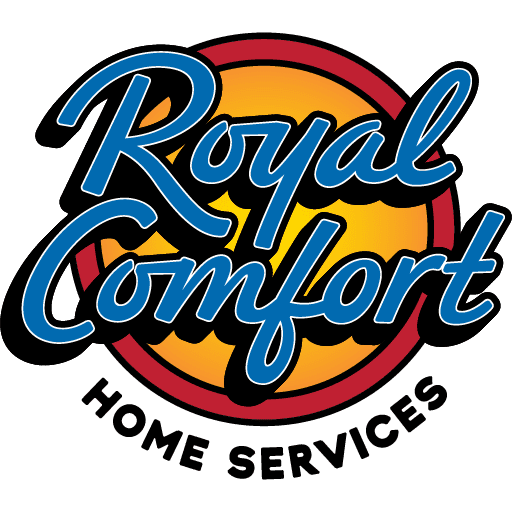 Logo for Royal Comfort Home Services in Sheridan, CO.